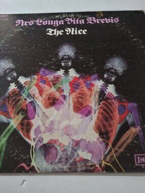 The Nice - Ars Longa Vita Brevis VG Original Immediate LP Record 1969 PSYCH PROG